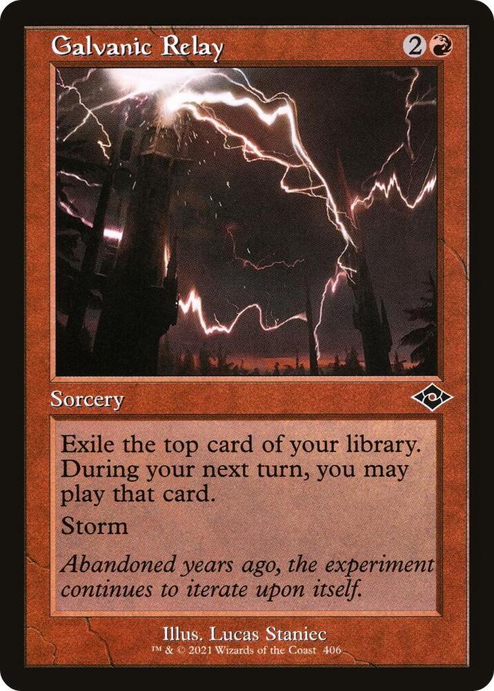 Galvanic Relay (Retro Frame) (406) [Modern Horizons 2]