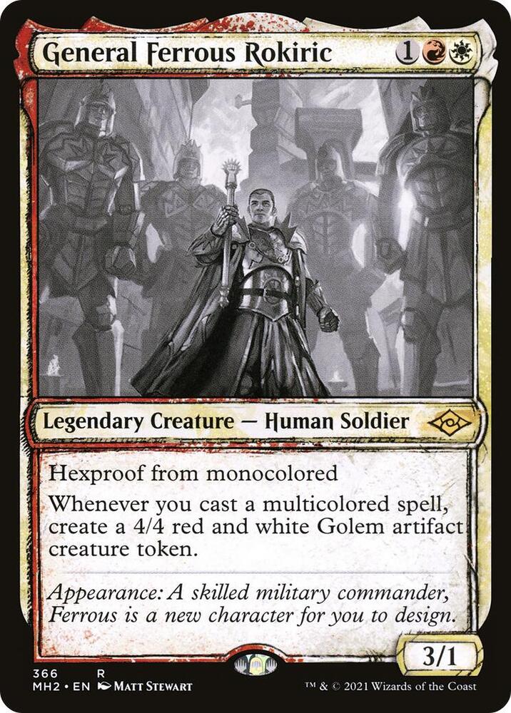 General Ferrous Rokiric (Showcase) (366) [Modern Horizons 2] [Showcase]