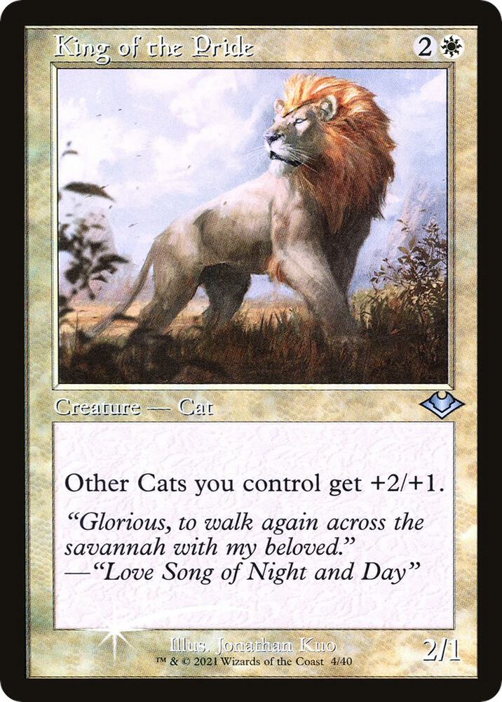 King of the Pride (Retro Frame) (4) [Modern Horizons]