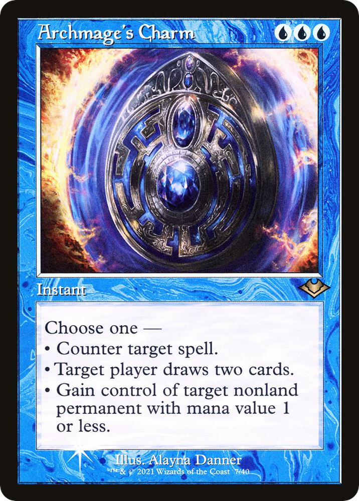 Archmage's Charm (Retro Frame) (7) [Modern Horizons]