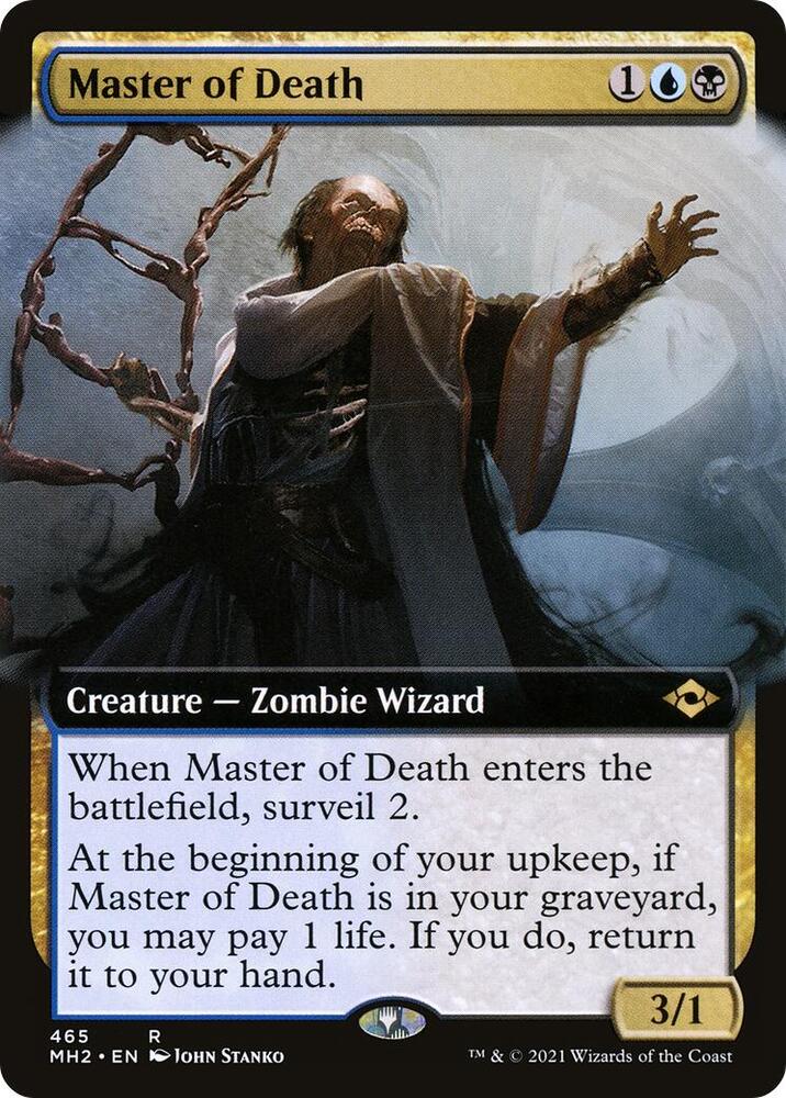 Master of Death (Extended Art) (465) [Modern Horizons 2] [Extended Art]