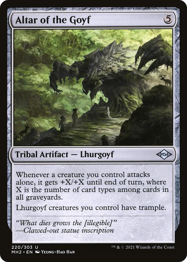 Altar of the Goyf (220) [Modern Horizons 2]
