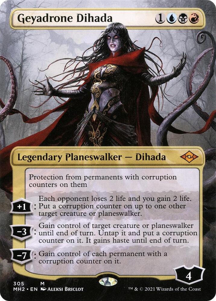 Geyadrone Dihada (Borderless) (305) [Modern Horizons 2] [Borderless]