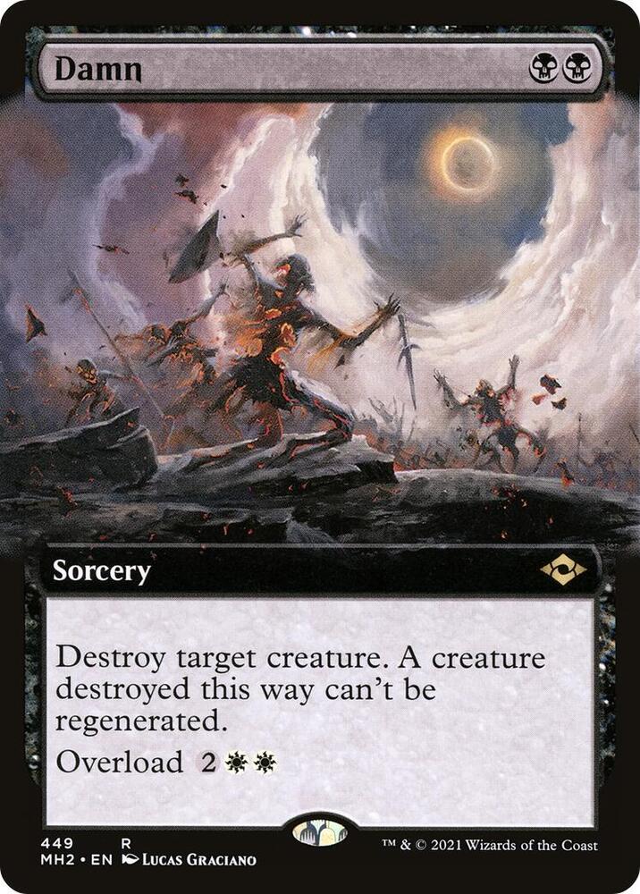 Damn (Extended Art) (449) [Modern Horizons 2] [Extended Art]
