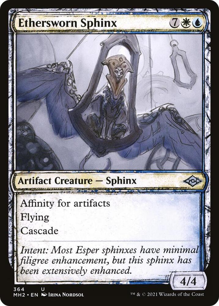 Ethersworn Sphinx (Showcase) (364) [Modern Horizons 2] [Showcase]