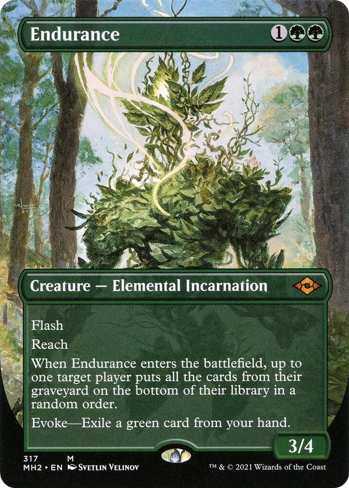 Endurance (Borderless) (317) [Modern Horizons 2] [Borderless]