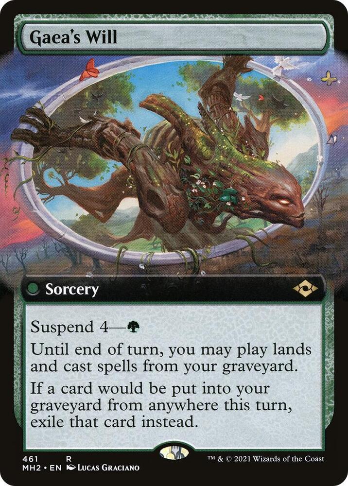 Gaea's Will (Extended Art) (461) [Modern Horizons 2] [Extended Art]