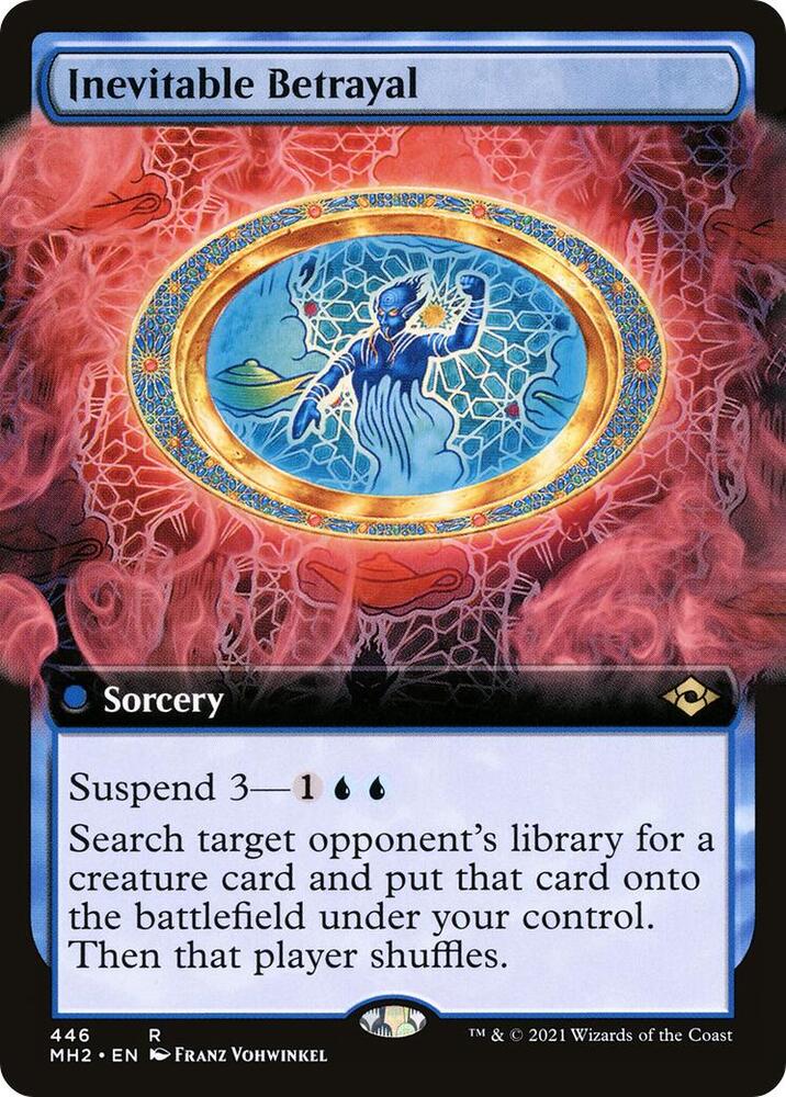 Inevitable Betrayal (Extended Art) (446) [Modern Horizons 2] [Extended Art]