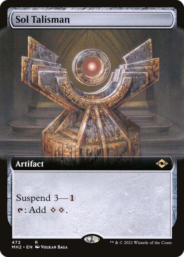 Sol Talisman (Extended Art) (472) [Modern Horizons 2] [Extended Art]