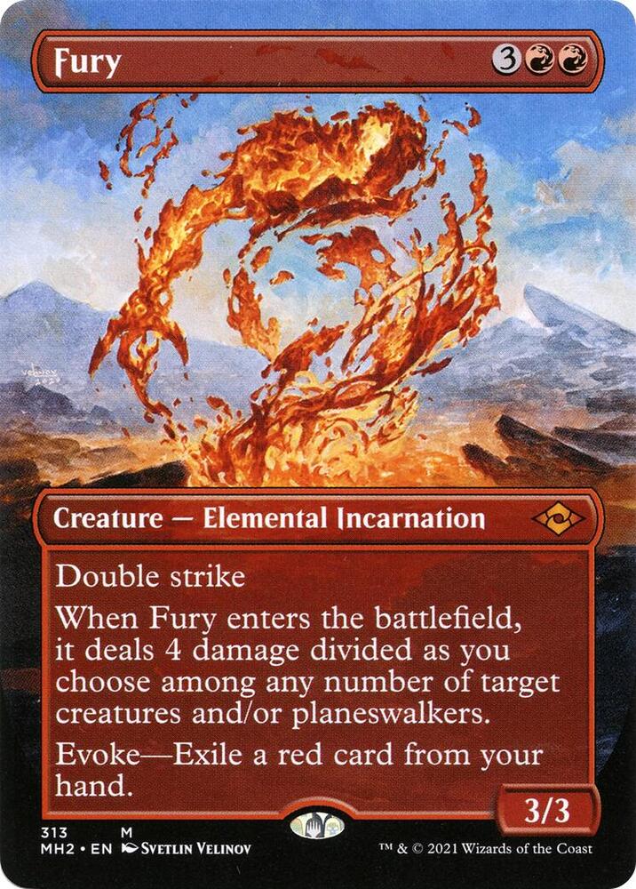 Fury (Borderless) (313) [Modern Horizons 2] [Borderless]