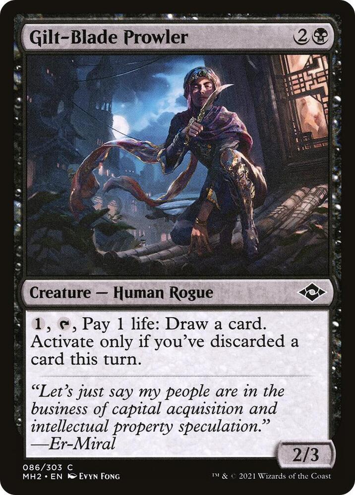 Gilt-Blade Prowler (86) [Modern Horizons 2]