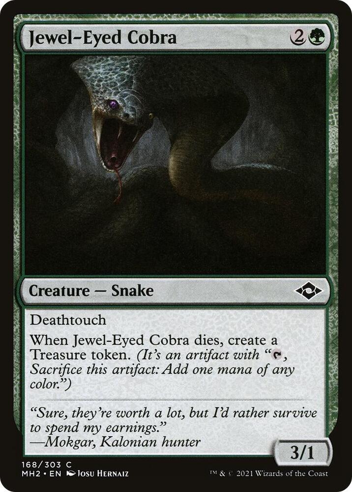 Jewel-Eyed Cobra (168) [Modern Horizons 2]
