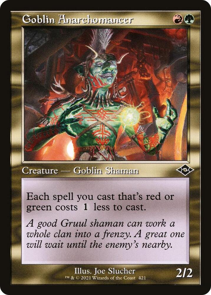 Goblin Anarchomancer (Retro Frame) (421) [Modern Horizons 2]