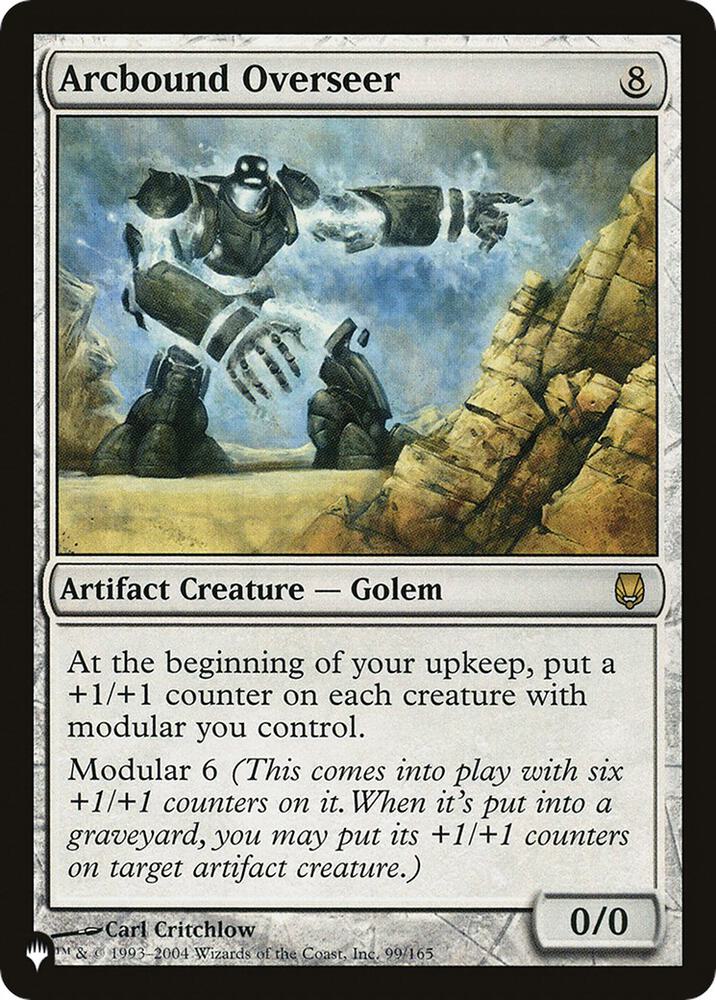 Arcbound Overseer (99/165) [The List]