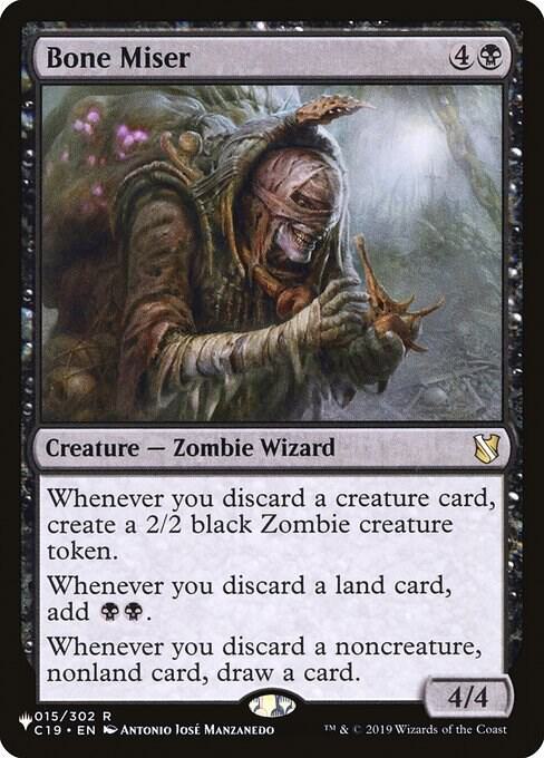 Bone Miser (015/302) [The List]