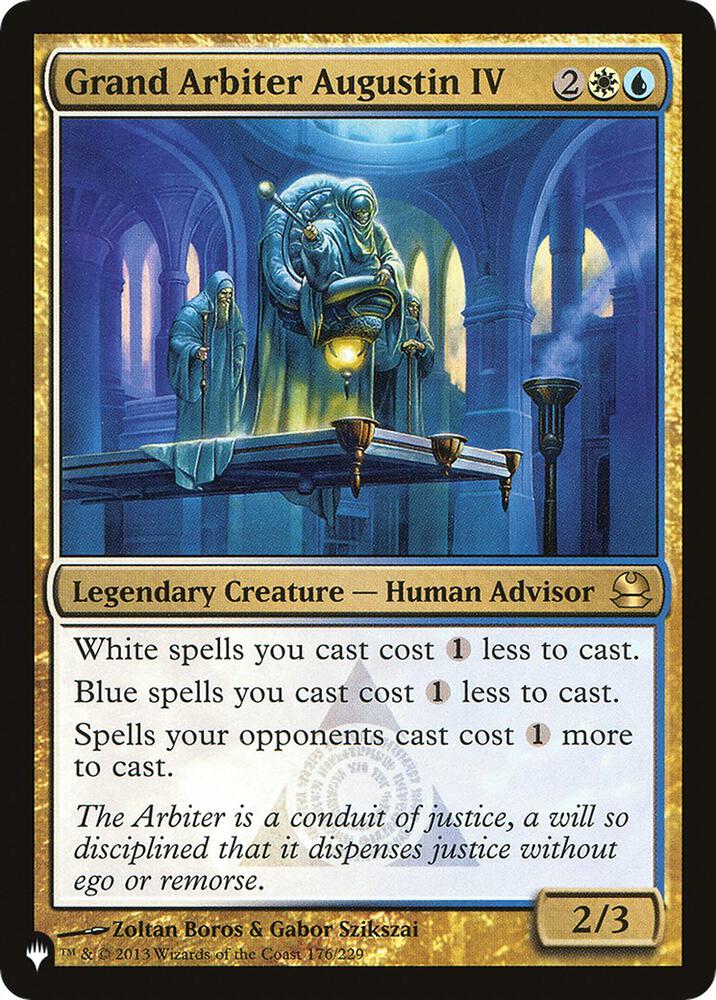 Grand Arbiter Augustin IV (176/229) [The List]
