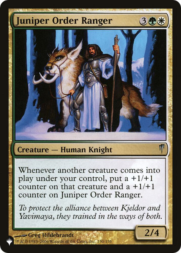 Juniper Order Ranger (130/155) [The List]