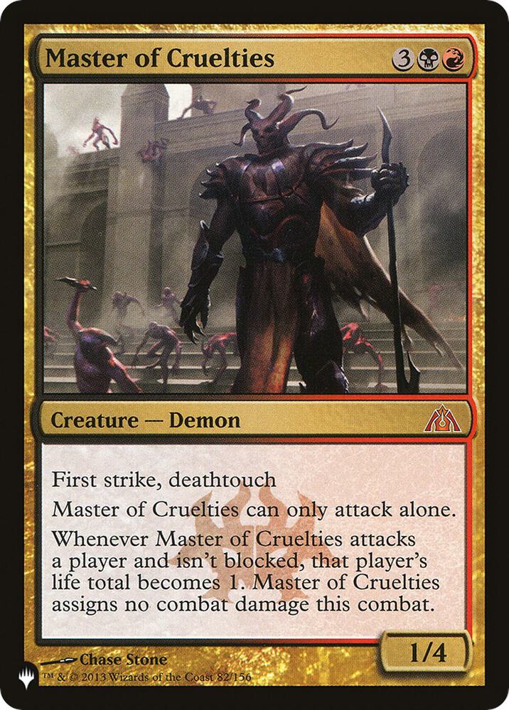 Master of Cruelties (82/156) [The List]
