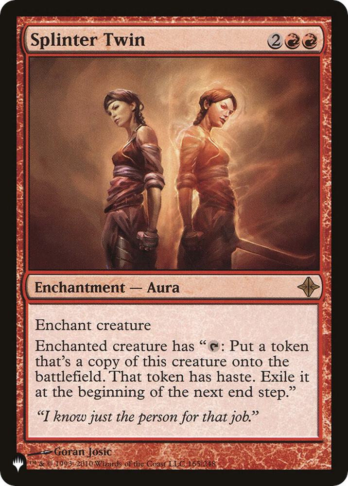 Splinter Twin (165/248) [The List]