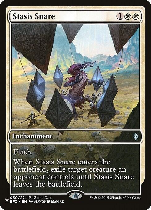 Stasis Snare (Full Art) (050/274) [The List]