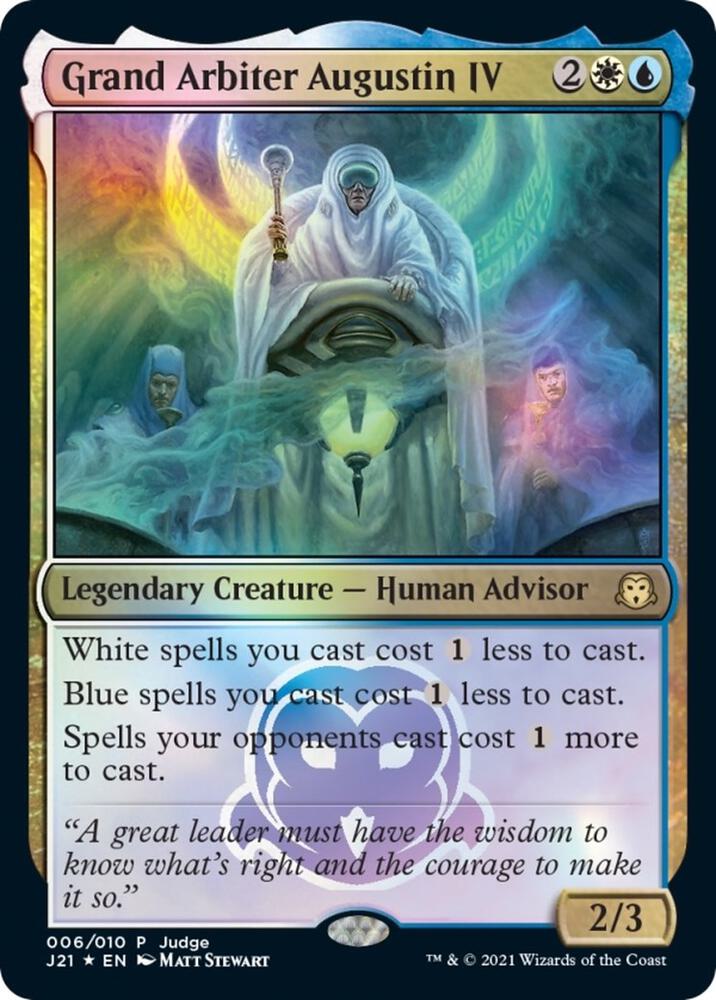 Grand Arbiter Augustin IV (6) [Judge Promos]