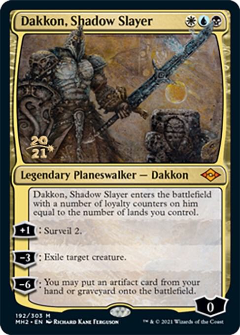 Dakkon, Shadow Slayer (192) [Prerelease Cards]