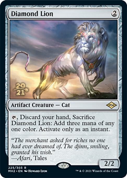 Diamond Lion (225) [Prerelease Cards]