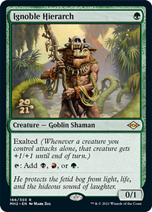 Ignoble Hierarch (166) [Prerelease Cards]