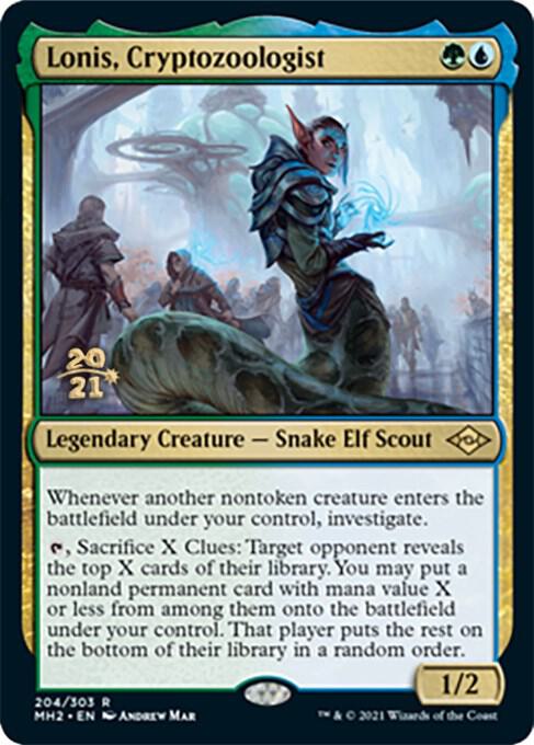 Lonis, Cryptozoologist (204) [Prerelease Cards]