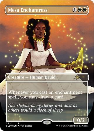 Mesa Enchantress (282) [Secret Lair Drop] [Borderless]
