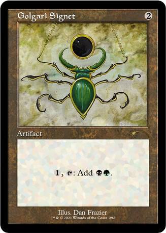 Golgari Signet (292) [Secret Lair Drop]