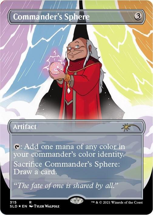 Commander's Sphere (315) [Secret Lair Drop] [Borderless]