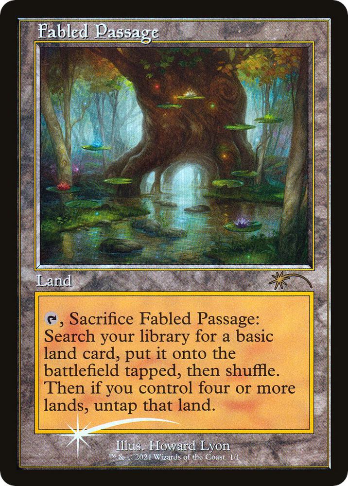 Fabled Passage (Retro Frame) (1) [WPN & Gateway Promos]