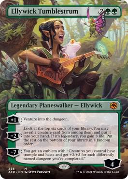 Ellywick Tumblestrum (Borderless) (286) [Adventures in the Forgotten Realms] [Borderless]