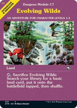 Evolving Wilds (Dungeon Module) (353) [Adventures in the Forgotten Realms] [Showcase]