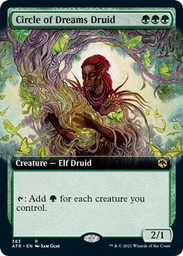 Circle of Dreams Druid (Extended Art) (383) [Adventures in the Forgotten Realms] [Extended Art]