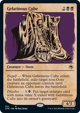 Gelatinous Cube (Showcase) (313) [Adventures in the Forgotten Realms] [Showcase]