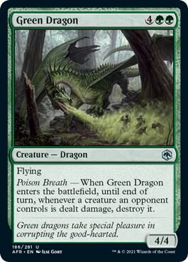 Green Dragon (186) [Adventures in the Forgotten Realms]
