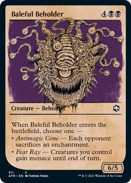 Baleful Beholder (Showcase) (311) [Adventures in the Forgotten Realms] [Showcase]