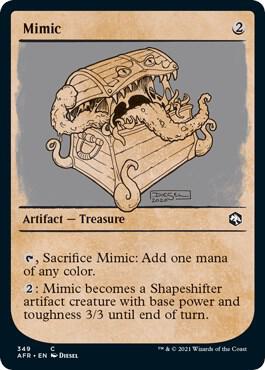 Mimic (Showcase) (349) [Adventures in the Forgotten Realms] [Showcase]