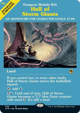 Hall of Storm Giants (Dungeon Module) (354) [Adventures in the Forgotten Realms] [Showcase]