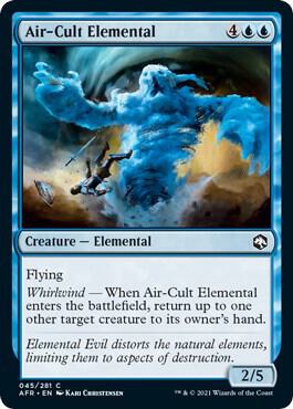 Air-Cult Elemental (45) [Adventures in the Forgotten Realms]