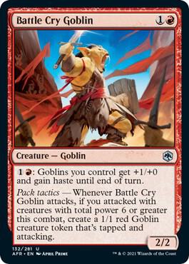 Battle Cry Goblin (132) [Adventures in the Forgotten Realms]
