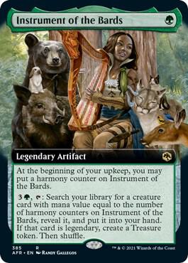 Instrument of the Bards (Extended Art) (385) [Adventures in the Forgotten Realms] [Extended Art]