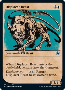 Displacer Beast (Showcase) (305) [Adventures in the Forgotten Realms] [Showcase]