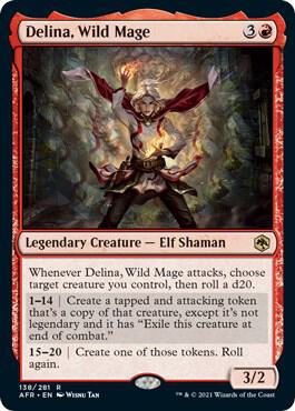 Delina, Wild Mage (138) [Adventures in the Forgotten Realms]