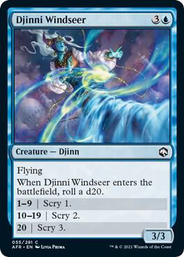 Djinni Windseer (55) [Adventures in the Forgotten Realms]