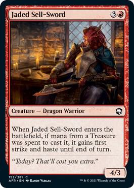 Jaded Sell-Sword (152) [Adventures in the Forgotten Realms]
