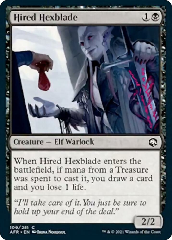 Hired Hexblade (109) [Adventures in the Forgotten Realms]