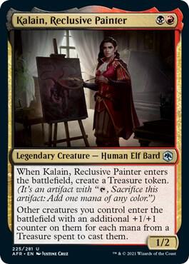 Kalain, Reclusive Painter (225) [Adventures in the Forgotten Realms]